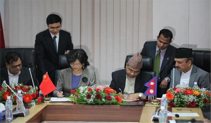 बेल्ट एंड रोड  पहल नेपाल और चीन के बीच करार