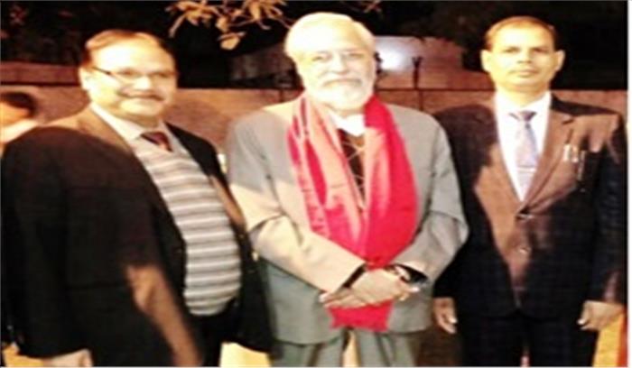 विज्ञान भवन दिल्ली में मोतीलाल वर्मा सर्वश्रेष्ठ पैनल अधिवक्ता के रूप में हुए शामिल