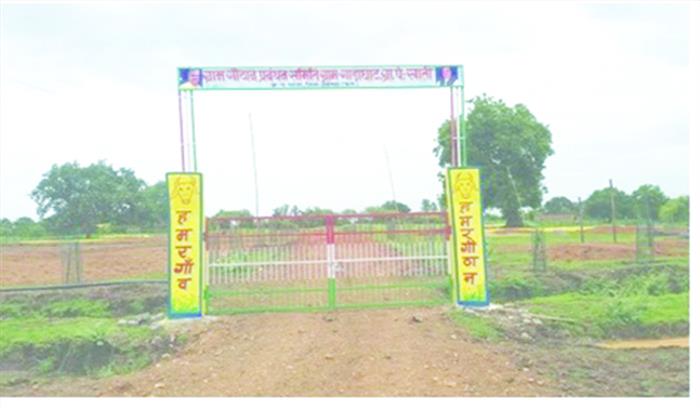 ग्राम गाड़ाघाट में गौठान बनने से किसान अब हो गए है निश्चिंत