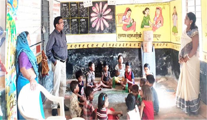 बेमेतरा : आंगनबाड़ी कार्यकर्ताओं और सहायिकाओं में मानदेय बढ़ोतरी से हर्ष