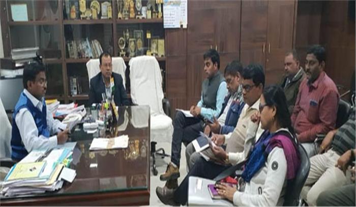 कलेक्टर ने मिलर्स एवं ट्रांसपोटर्स की ली बैठक