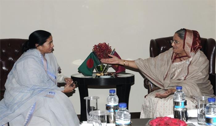 ममता बनर्जी ने शेख हसीना को दी जन्मदिन की बधाई