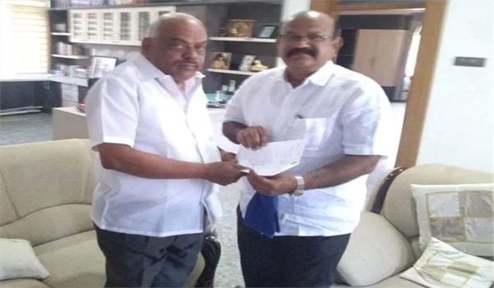 कर्नाटक: कांग्रेस विधायक उमेश जाधव ने दिया इस्तीफा