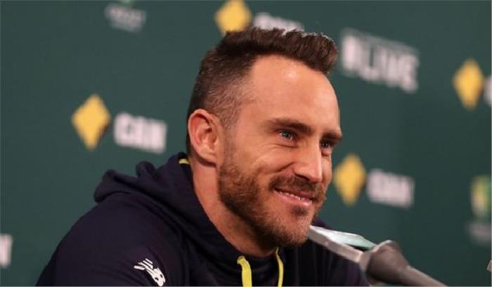 बेंगलुरू डीआरएस मुद्दे पर कार्रवाई न होने पर हैरान प्लेसिस