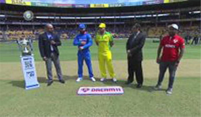 आस्ट्रेलिया ने टॉस जीता,पहले बल्लेबाज़ी का फैसला