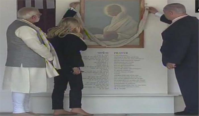 पीएम मोदी ने प्रोटोकॉल तोड़ कर किया इजरायली पीएम नेतन्याहू का स्वागत, किया संयुक्त रोड शो