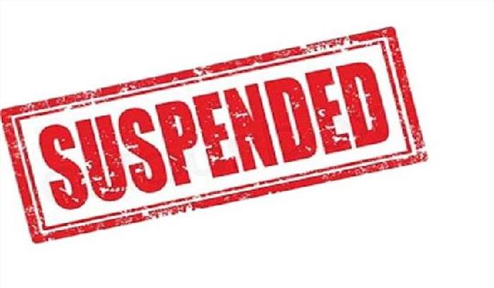 शराब पीने के आरोप में 4 पुलिसकर्मी निलंबित  