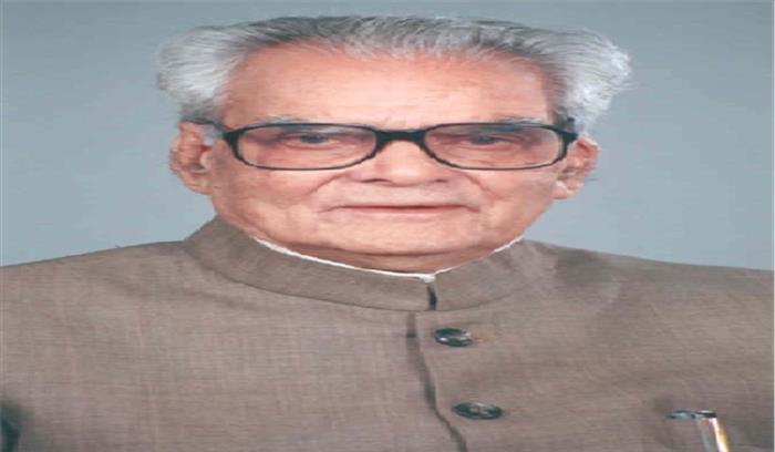 भैरोंसिंह शेखावत जी की वर्षगांठ पर सम्मानित होंगे वरिष्ठ विधायक एवं सांसद