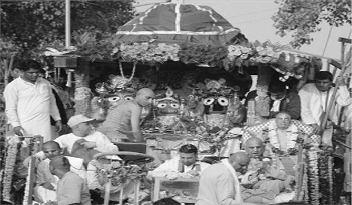 भक्ति भाव से निकली जगन्नाथ रथ यात्रा