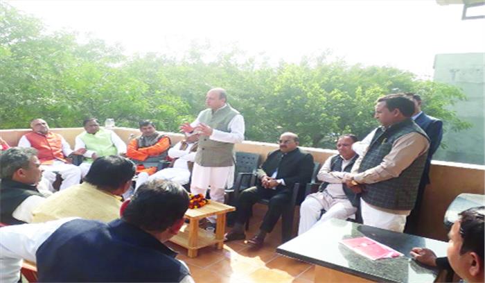 प्रदेश सरकार ने गुंडा राज समाप्त करने का उठाया है बीड़ा : जय प्रताप सिंह