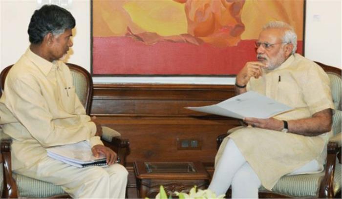 भाजपा और तेदेपा के बीच पैदा हुए टकराव के मद्देनजर पीएम मोदी ने की चंद्रबाबू नायडू से बात