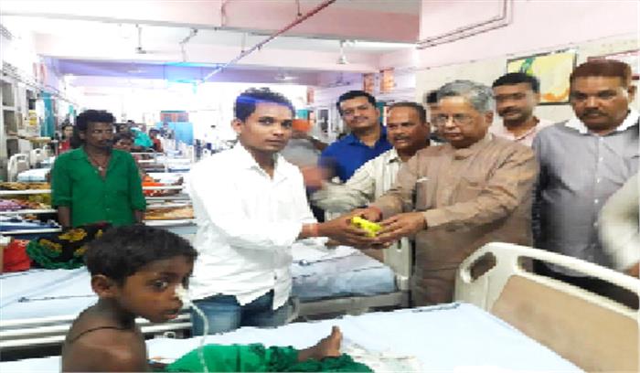 भाजपा जिलाध्यक्ष का मनाया गया जन्मदिवस