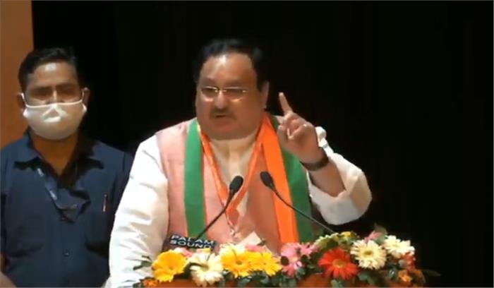 किसान नेताओं ने किसानों पर राजनीति की है लेकिन उनका भला नहीं किया: नड्डा