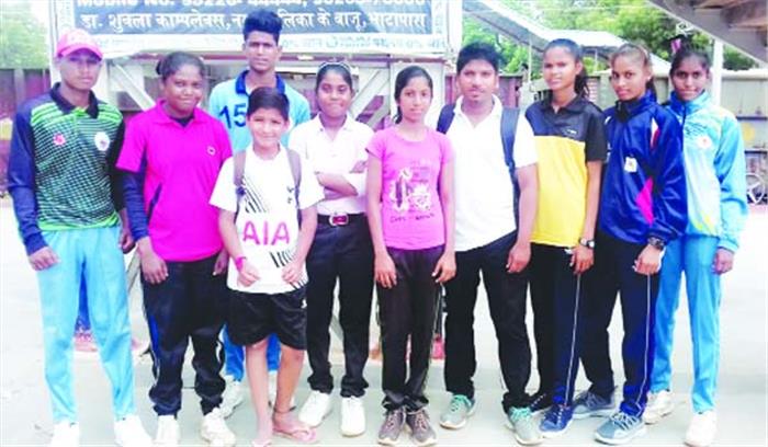 राज्यस्तरीय शालेय जूडो स्पर्धा के खिलाड़ी चयनित