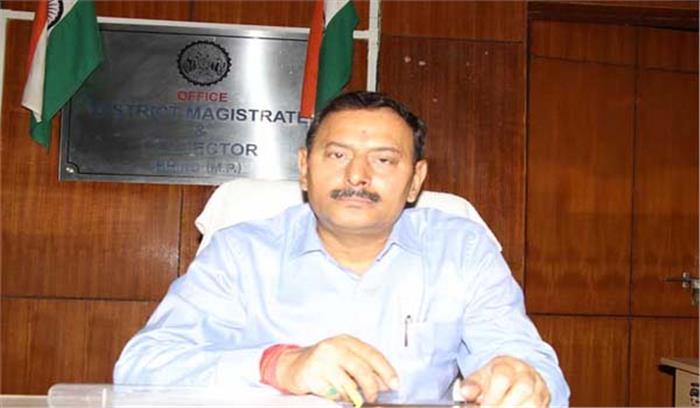 मप्र : भिंड के जिलाधिकारी आशीष कुमार को पद से हटाया मप्र : भिंड के जिलाधिकारी आशीष कुमार को पद से हटाया