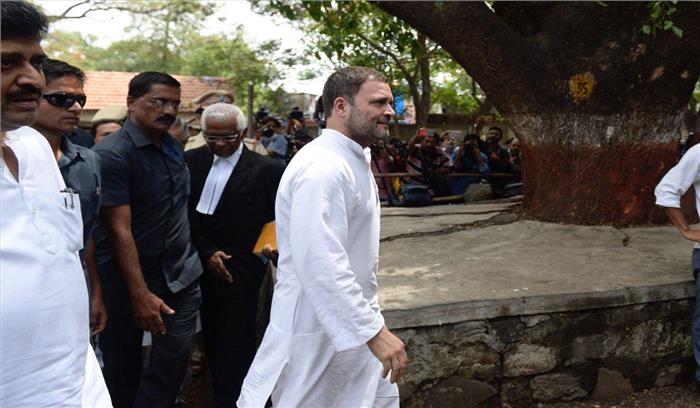 आरएसएस मानहानि मामले में राहुल गांधी पर आरोप तय