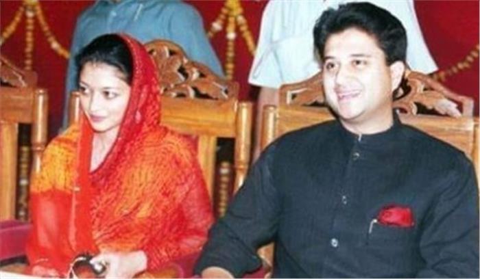 पार्टी बैठकों में निकला सिंधिया की शादी सालगिरह का दिन पार्टी बैठकों में निकला सिंधिया की शादी सालगिरह का दिन