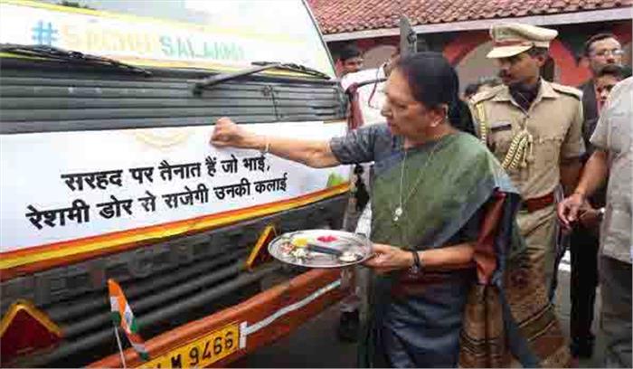 बहादुर सैनिकों के कारण ही आज हमारे देश की सीमाएं सुरक्षित हैं: आनंदीबेन पटेल