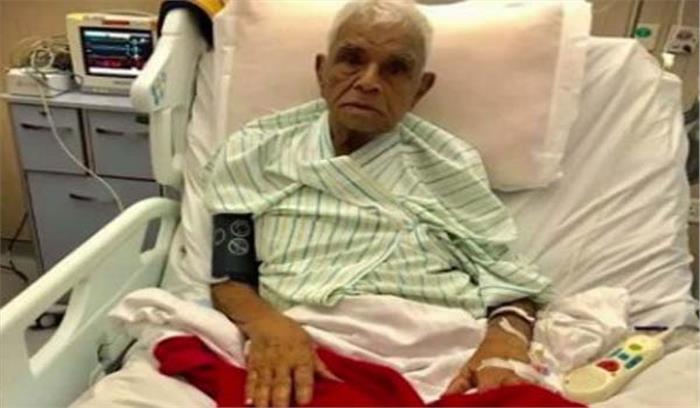 बाबूलाल गौर अभी भी वेंटिलेटर पर बाबूलाल गौर अभी भी वेंटिलेटर पर