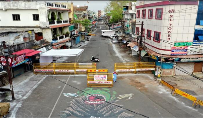 भोपाल में लॉकडाउन में 3 मई तक कोई राहत नहीं