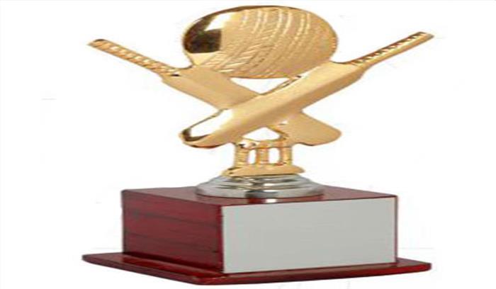 क्रिकेट टूर्नामेंट विजेता टीम को दिग्विजय और शर्मा ने किया पुरस्कृत