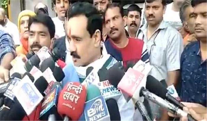 दिग्विजय का प्रदर्शन राजनीतिक ड्रामा: नरोत्तम