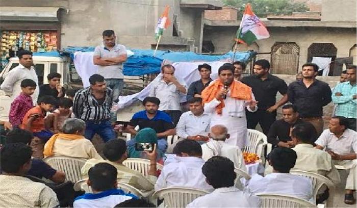 पूर्व मंत्री ने किया एनआईटी विस क्षेत्र का बेड़ा गर्क : भड़ाना