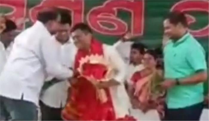 कांग्रेस के पूर्व सांसद प्रदीप मांझी बीजद में हुए शामिल