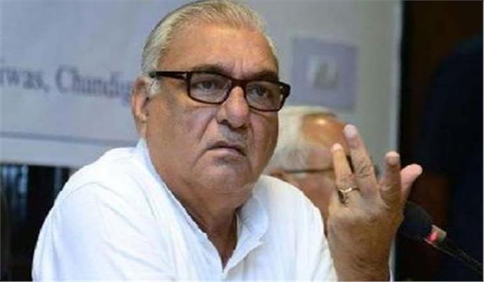 जीएसटी के वर्तमान स्वरूप के पक्षधर नही हैं भूपेंद्र सिंह हुड्डा