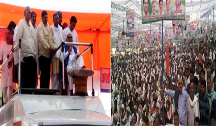 कांग्रेस की सरकार बनने पर बुजुर्गों को मिलेगी तीन हजार पैंशन : हुड्डा