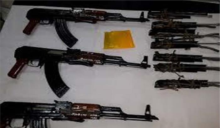 बिहार में हथियार के साथ तीन तस्कर गिरफ्तार