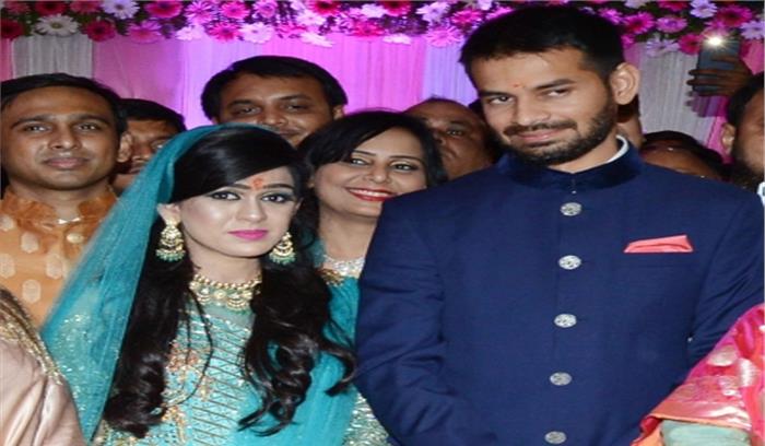 बिहार : लालू की पुत्रवधू ने पिता और नीतीश के पक्ष में मांगे वोट