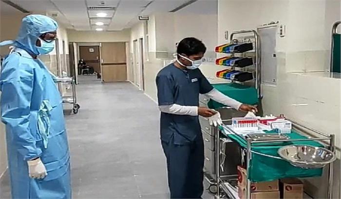 बिहार : पटना के पीएमसीएच आइसोलेशन वॉर्ड में भर्ती सभी 6 के रिपोर्ट निगेटिव बिहार : पटना के पीएमसीएच आइसोलेशन वॉर्ड में भर्ती सभी 6 के रिपोर्ट निगेटिव