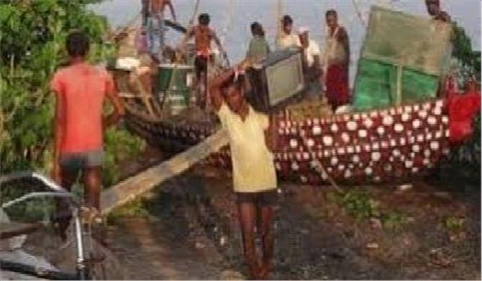 बिहार : राहत शिविर छोड़ अपने घरों में लौटने लगे हैं लोग