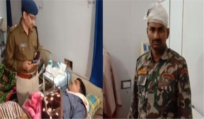 बिहार : पूर्व मंत्री के काफिले में शामिल वाहन से बस टकराई, एसआई की मौत, 3 घायल