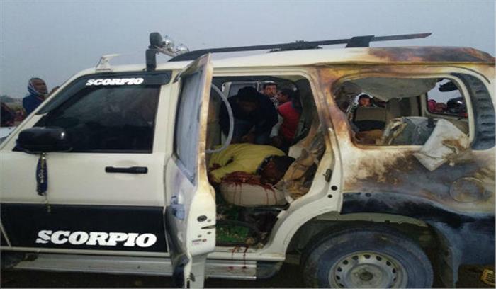 बिहार : जमुई में स्कॉर्पियो पर बम से हमला, 2 की मौत