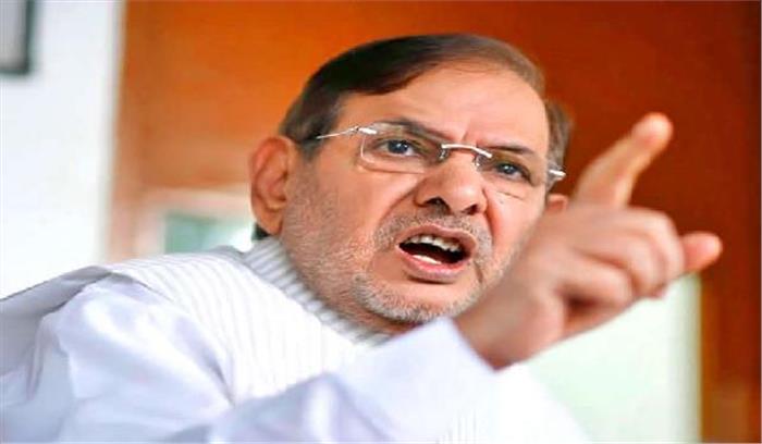 शरद यादव ने गठबंधन को दुर्भाग्यपूर्ण करार दिया 