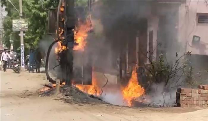 तेजस्वी के विधानसभा क्षेत्र में दलितों के घरों में आग लगाए जाने से बिहार की राजनीति हुई गर्म