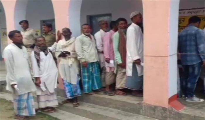 बिहार के जोकीहाट विधानसभा उपचुनाव के लिए मतदान जारी