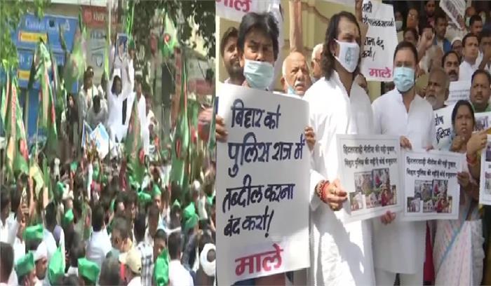बिहार में जारी है सियासी गहमागहमी, सड़क से लेकर विधानसभा में हंगामा