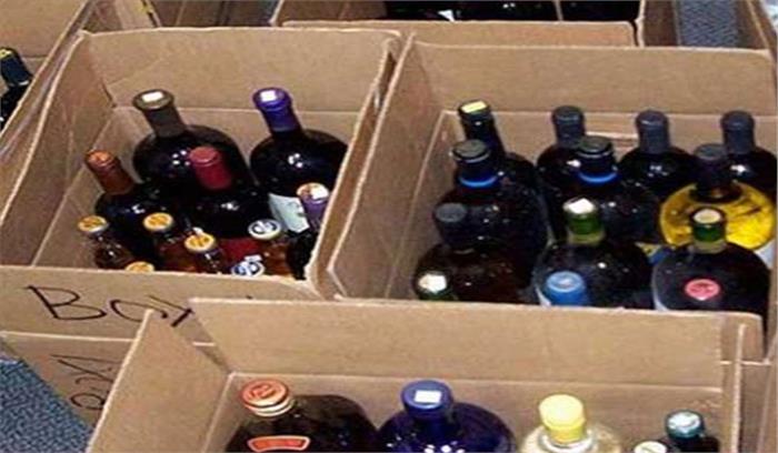 बिहार : 90 कार्टन विदेशी शराब की बरामद