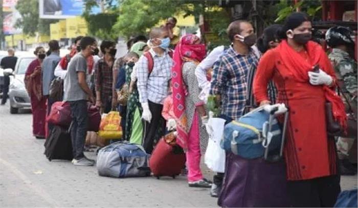 बिहार में 1़20 लाख प्रवासी मजदूरों की हुई वापसी
