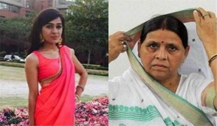 बिहार : ऐश्वर्या ने फिर सास राबड़ी पर लगाया घर से निकालने का आरोप