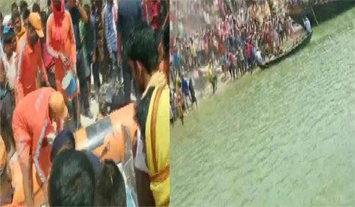 पटना के पीपा पुल से नदी में गिरा वाहन, 9 लोगों के शव बरामद