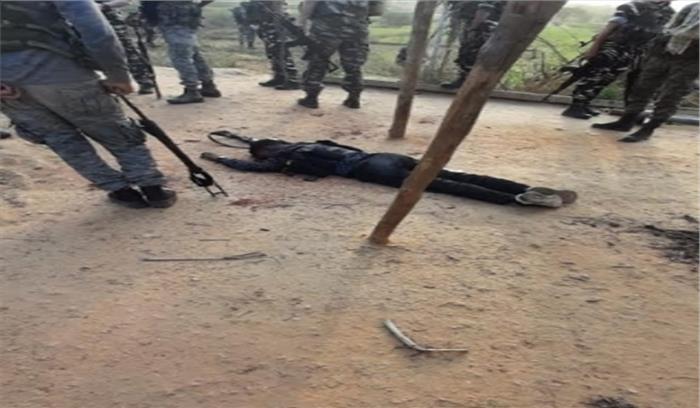 बिहार में पुलिस ने मुठभेड़ में 4 नक्सलियों को मार गिराया, कई हथियार बरामद