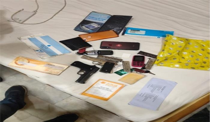 बिहार में बड़ी मात्रा में हथियार और गोली के साथ 3 तस्कर गिरफ्तार