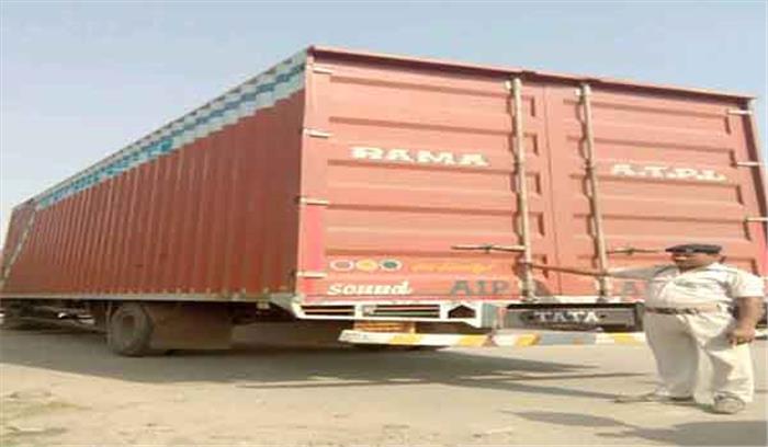 बिहार : ट्रक समेत लूटा गया सामान बरामद