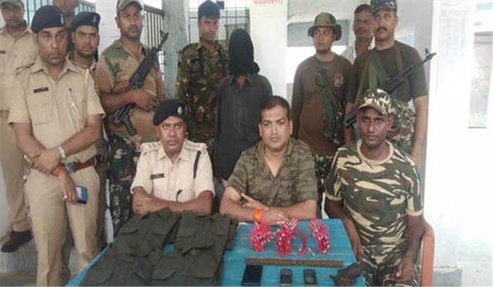 बिहार में भारी मात्रा में विस्फोटक बरामद