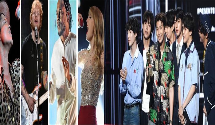 बिलबोर्ड म्यूजिक अवार्ड्स-2018 में सितारों ने बिखेरी चमक