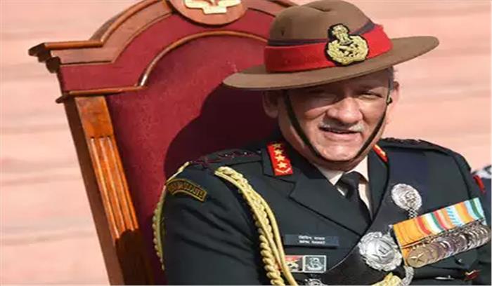 सीडीएस बिपिन रावत पहनेंगे तीनों सेनाओं के प्रतिनिधित्व वाली वर्दी